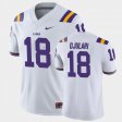 #18 BJ Ojulari Game LSU Men White Jersey 312749-325