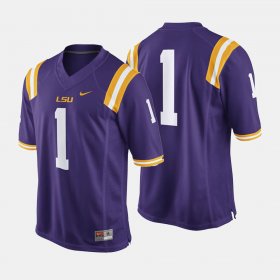 #1 College Football LSU Men's Purple Jersey 760078-342
