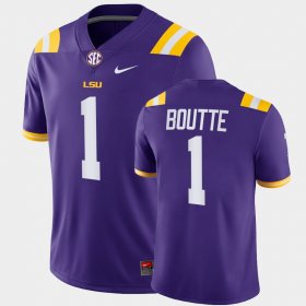 #1 Kayshon Boutte College Football LSU Tigers Game Men's Purple Jersey 890398-500