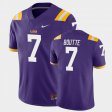 #7 Kayshon Boutte Game LSU Men Purple Jersey 996206-572