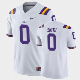 #0 Maason Smith Game Tigers Men's White Jersey 227738-229