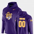 #00 Custom Vault Logo Club Tigers Pullover Men's Purple Hoodie 741502-793