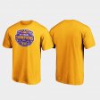 2019 National Champions Tigers Encroachment College Football Playoff Mens Gold T-Shirt 271881-234