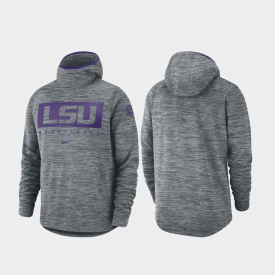 Spotlight LSU Tigers Basketball Mens Gray Hoodie 529954-466