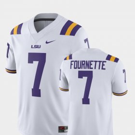 #7 Leonard Fournette Alumni Football Game LSU Tigers Player Men White Jersey 536240-891