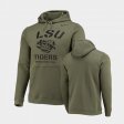 Stencil Arch Louisiana State Tigers Club Fleece Men's Olive Hoodie 591046-612