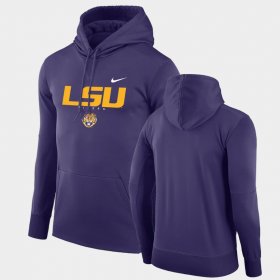 Facility Performance LSU Pullover Men Purple Hoodie 746560-228