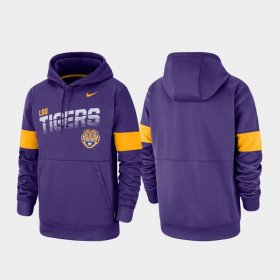 Performance LSU Pullover Men Purple Hoodie 239922-452