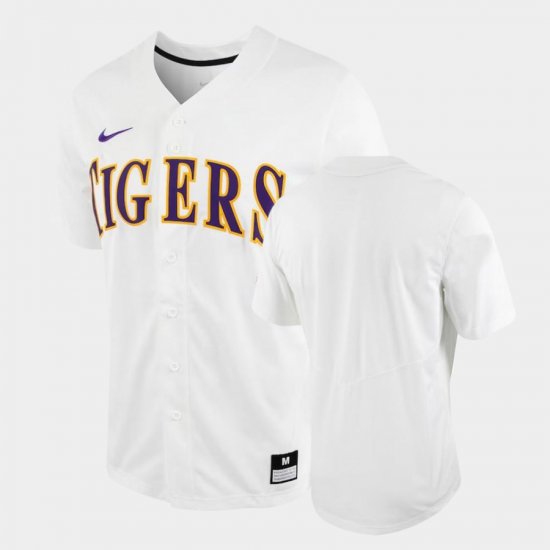 Replica LSU Baseball Men\'s White Jersey 979315-567