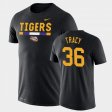 #36 Cole Tracy Team DNA LSU Legend Performance Mens Black T-Shirt 870137-444