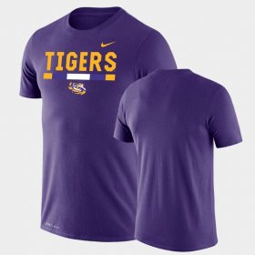 Team DNA LSU Legend Performance Mens Purple T-Shirt 330661-454