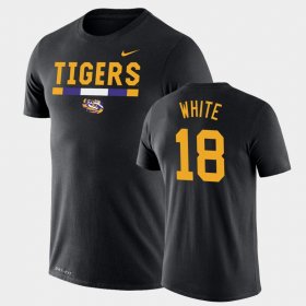 #18 Tre'Davious White Team DNA Louisiana State Tigers Legend Performance Men Black T-Shirt 527751-163